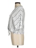 Sim & Sam 100% Rayon Silver 3/4 Sleeve Blouse Size M - photo 5