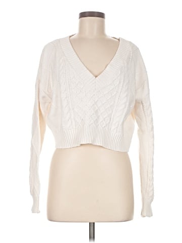 Blue Rain Pullover Sweater (view 1)