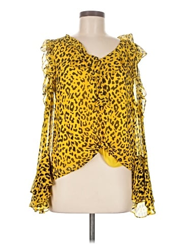 Diane von Furstenberg Long Sleeve Blouse (view 1)