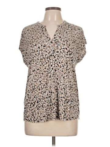 Dana Buchman Short Sleeve Blouse (view 1)