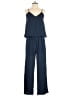 Eight Sixty Solid Blue Jumpsuit Size S - photo 1