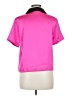 Love J Color Block Pink Short Sleeve Blouse Size M - photo 2