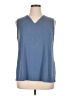 Coolibar Blue Sleeveless T-Shirt Size XL - photo 1