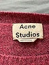 Acne Studios 100% Wool Burgundy Wool Pullover Sweater Size S - photo 14