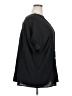 Unbranded 100% Polyester Black Short Sleeve Blouse Size 4X - photo 4