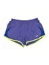 Nike 100% Recycled Polyester Color Block Purple Athletic Shorts Size S - photo 1