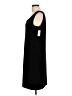 metaphor Solid Black Casual Dress Size L - photo 5