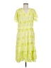 Assorted Brands 100% Viscose Yellow Cocktail Dress Size M - photo 1