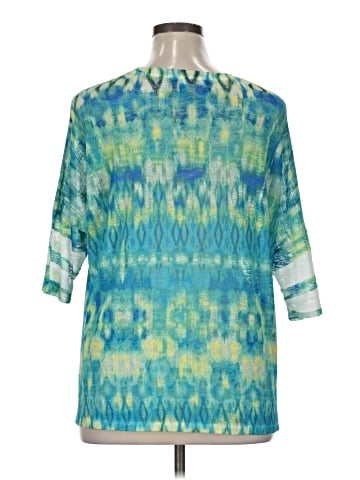 Jess & Jane 3/4 Sleeve Blouse (view 2)