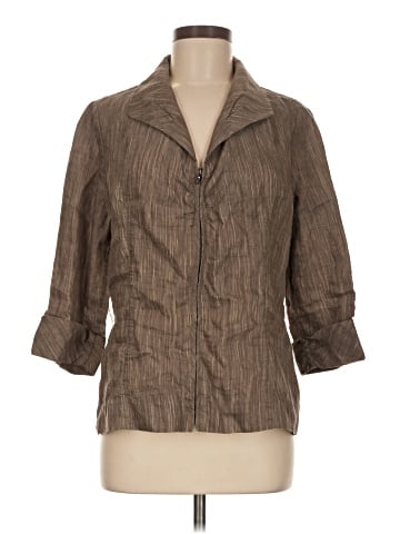 Classiques Entier 3/4 Sleeve Button-Down Shirt (view 1)