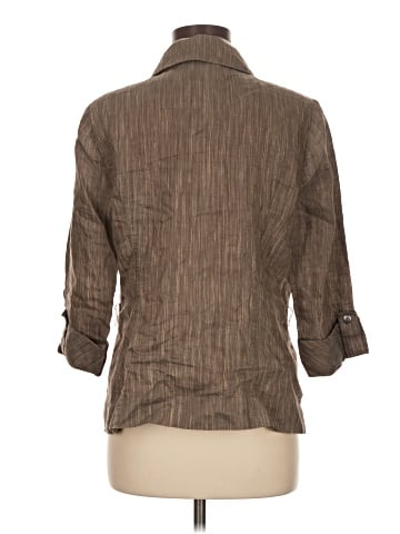 Classiques Entier 3/4 Sleeve Button-Down Shirt (view 2)