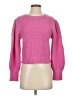 The Westside Pink Wool Pullover Sweater Size S - photo 1