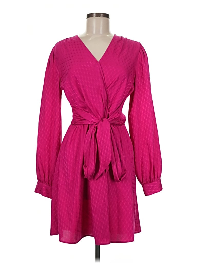 Pre-owned Express Casual Dress In Pink