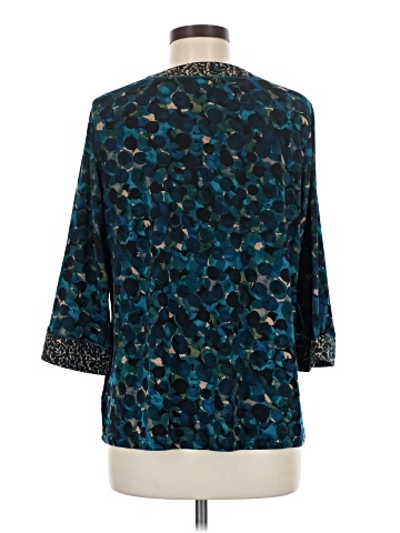 Susan Graver 3/4 Sleeve Blouse (view 2)