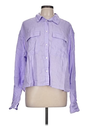 Gap Long Sleeve Button-Down Shirt (view 1)