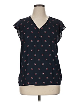Ann Taylor Loft Outlet Short Sleeve Blouse
