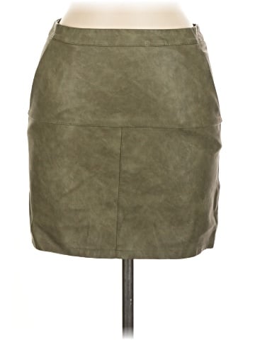 Stella Luce Faux Leather Skirt (view 1)