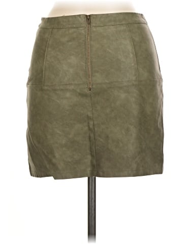 Stella Luce Faux Leather Skirt (view 2)