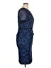 St. John Blue Cocktail Dress Size 14 - photo 4