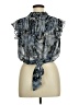 Olivaceous Blue Sleeveless Blouse Size L - photo 2