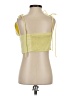 Superdown 100% Polyester Yellow Sleeveless Blouse Size S - photo 2