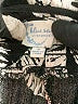 Blue Rain 100% Rayon Tropical Black Casual Pants Size S - photo 7