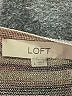Ann Taylor LOFT Tan Short Sleeve Top Size L - photo 7