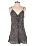 American Eagle Outfitters 100% Viscose Hearts Black Romper Size L - photo 1
