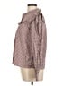 Levi's Checkered-gingham Brown Long Sleeve Blouse Size M - photo 5