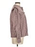 Levi's Checkered-gingham Brown Long Sleeve Blouse Size M - photo 4