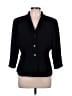 Le Suit 100% Polyester Black Blazer Size 12 Petite - photo 1