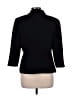 Le Suit 100% Polyester Black Blazer Size 12 Petite - photo 2