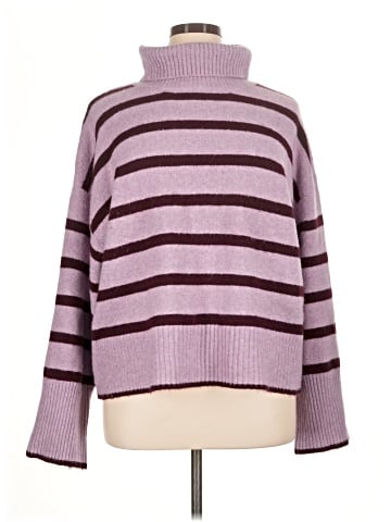 Time and Tru Turtleneck Sweater (view 1)
