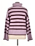 Time and Tru Stripes Purple Turtleneck Sweater Size XL - photo 2