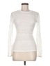 BCBGMAXAZRIA Ivory Long Sleeve Top Size M - photo 1