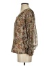 Vince Camuto 100% Polyester Brown 3/4 Sleeve Blouse Size XS - photo 5