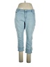 J.Jill Solid Blue Jeans Size 16 (petite) - photo 1