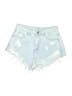 Shein Blue Denim Shorts Size 2 - photo 1