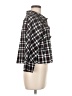 John Paul Richard Plaid Black 3/4 Sleeve Blouse Size 8 - photo 4