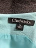 Chadwicks 100% Polyester Solid Teal Casual Dress Size 14 - photo 7