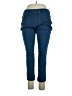 Erika Solid Blue Jeggings Size 1X - photo 1