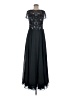 Xscape 100% Polyester Black Cocktail Dress Size 6 - photo 1