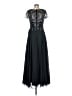 Xscape 100% Polyester Black Cocktail Dress Size 6 - photo 2