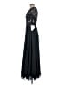 Xscape 100% Polyester Black Cocktail Dress Size 6 - photo 5