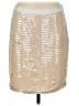 Cache Metallic Gold Formal Skirt Size 8 - photo 1