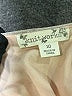 Knit Works 100% Polyester Metallic Gold 3/4 Sleeve Blouse Size 10 - photo 3