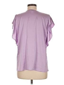 White House Black Market Short Sleeve Blouse (view 2)