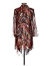 Anne Klein 100% Polyester Black Kimono Size 4 - photo 2
