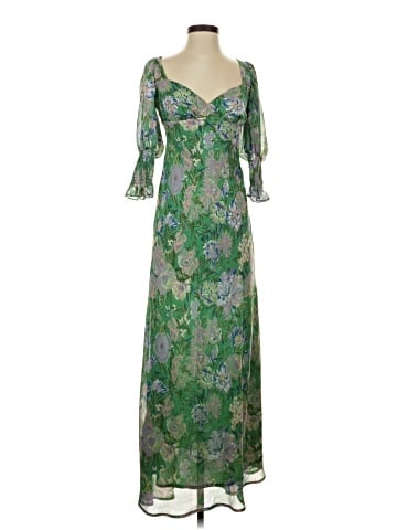 Olivaceous Casual Dress (view 1)