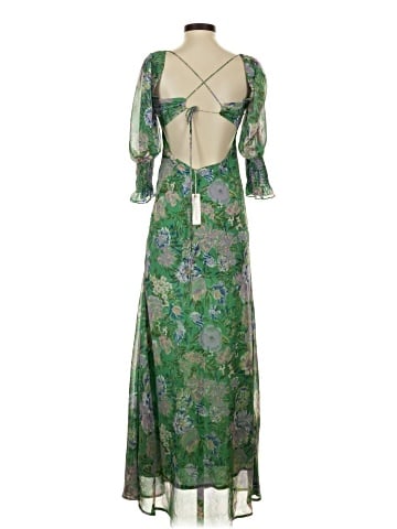 Olivaceous Casual Dress (view 2)